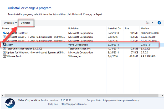 Windows 10에서 "업데이트하려면 Steam이 온라인 상태여야 합니다" 오류 수정