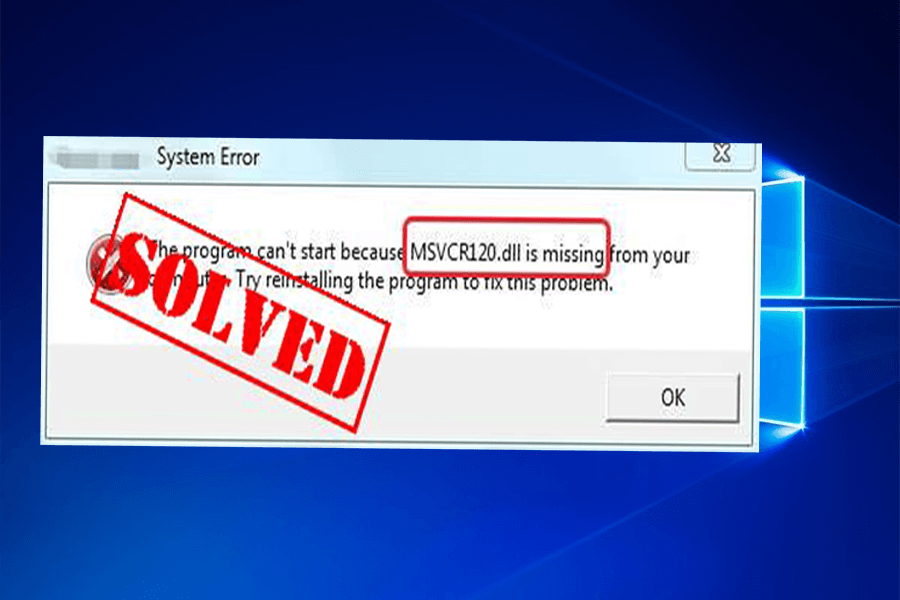 Bagaimana Memperbaiki Kesalahan MSVCP120.dll Hilang atau Tidak Ditemukan di Windows 10/8/7?