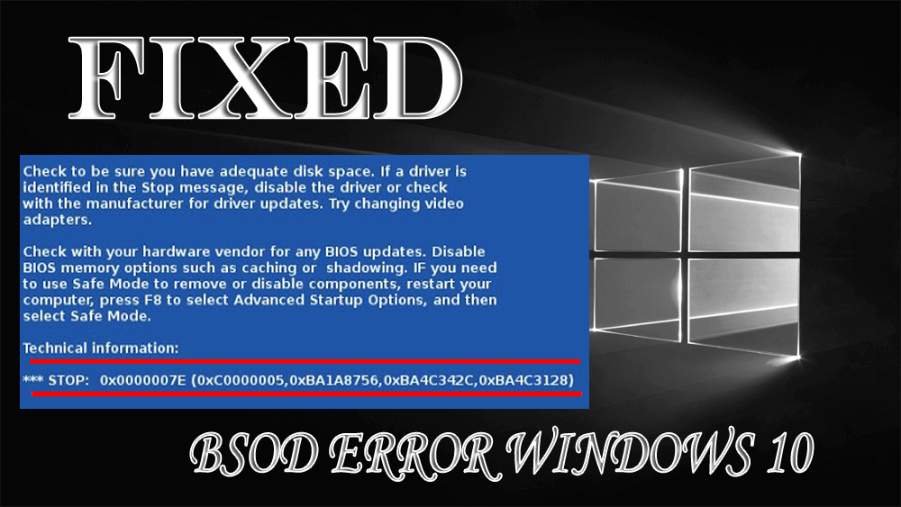 Completați pașii pentru a remedia eroarea Stop 0x0000007E pe sistemul Windows!