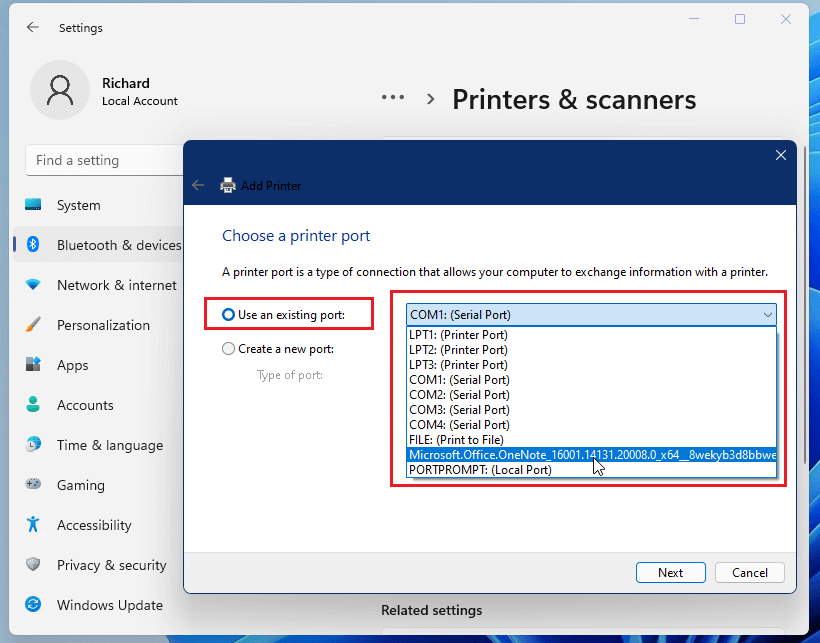 Hoe bekabelde/draadloze printers toevoegen in Windows 11?