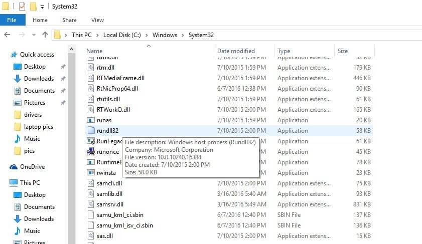 7 Metode Efektif Untuk Memperbaiki Kesalahan Rundll di Windows 10/8/8.1 & 7