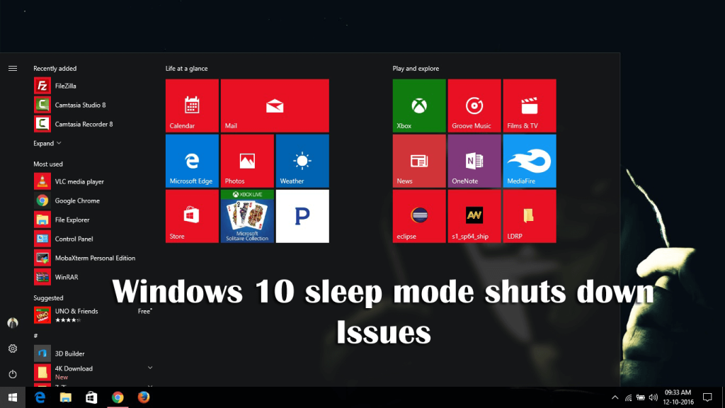 5가지 일반적인 Windows 10 절전 모드 문제 및 전체 수정 사항