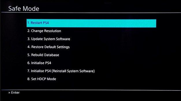 Comment sortir la PS4 du mode sans échec ?  [GUIDE COMPLET]