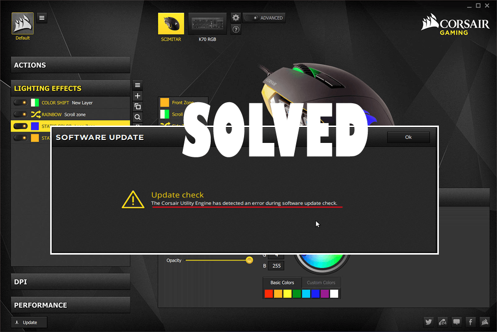 How to Fix Corsair Utility Engine Update Error