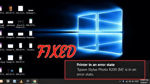 [100% Terselesaikan] Bagaimana Memperbaiki Pesan Error Printing di Windows 10?