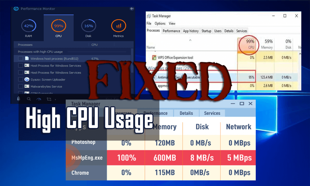 How Do I Fix High CPU Usage?