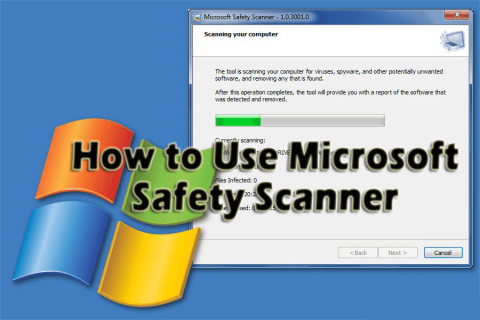 Windows용 Microsoft 안전 스캐너를 사용하는 방법