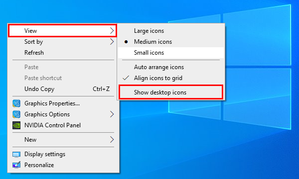 [Step-By-Step Guide] How To Fix Desktop Icons Not Showing On Windows 10?