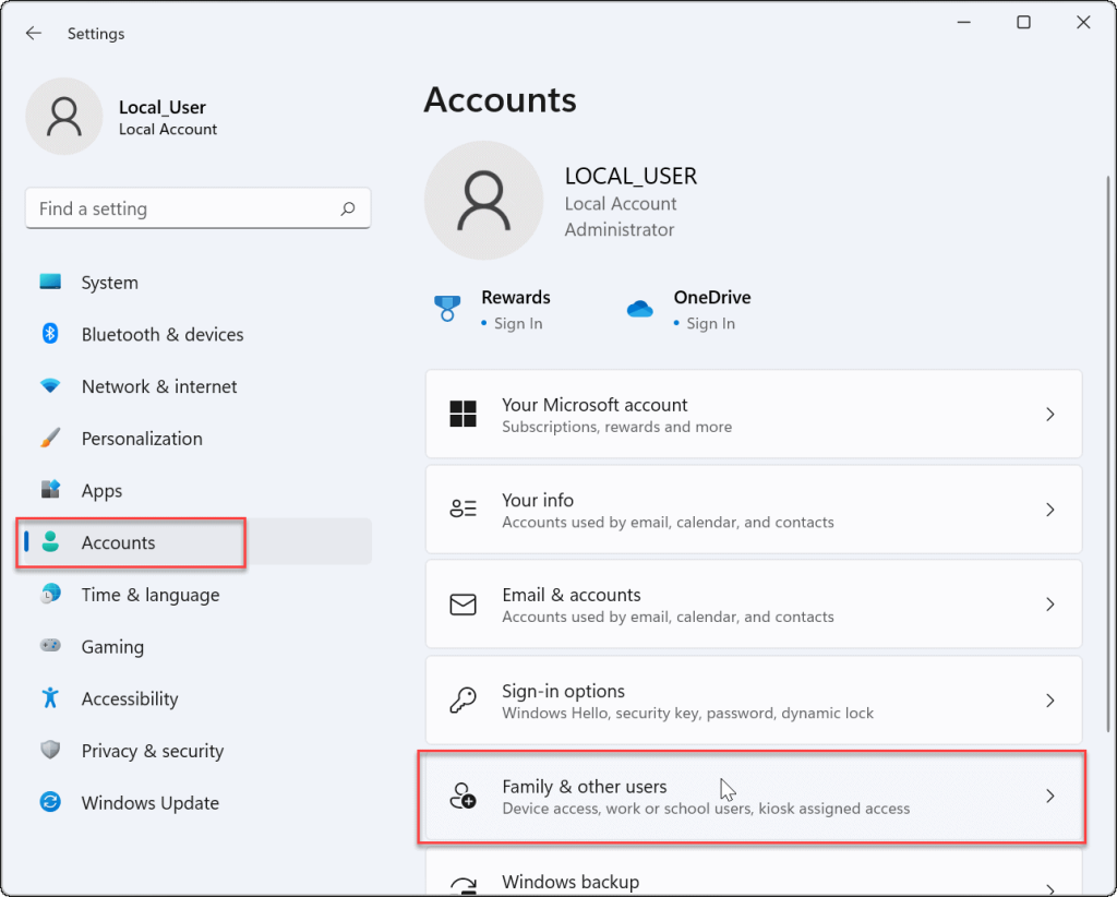 Come rimuovere un account Microsoft da Windows 11