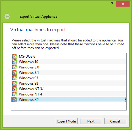 VirtualBox VM을 Windows 10 Hyper-V로 마이그레이션하는 방법