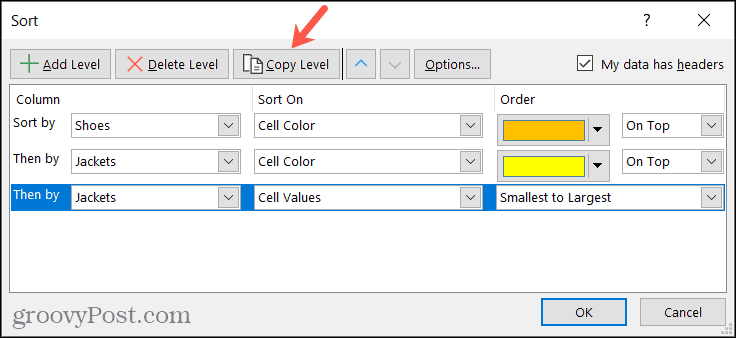 De functie Aangepast sorteren gebruiken in Microsoft Excel