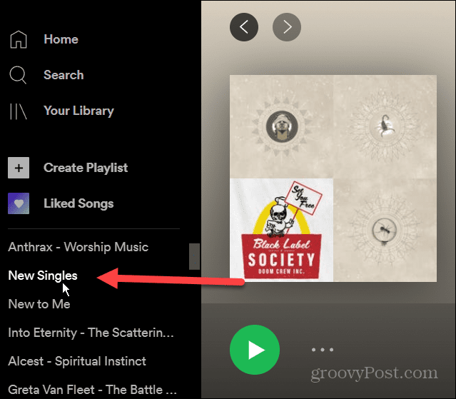 Cara Menukar Gambar Senarai Main Spotify