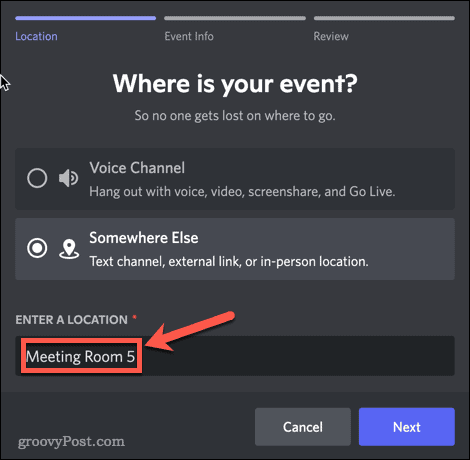 Come creare un evento su Discord