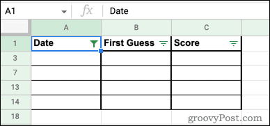 Comment supprimer des lignes vides dans Google Sheets