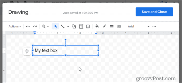 Come aggiungere e formattare una casella di testo in Google Docs