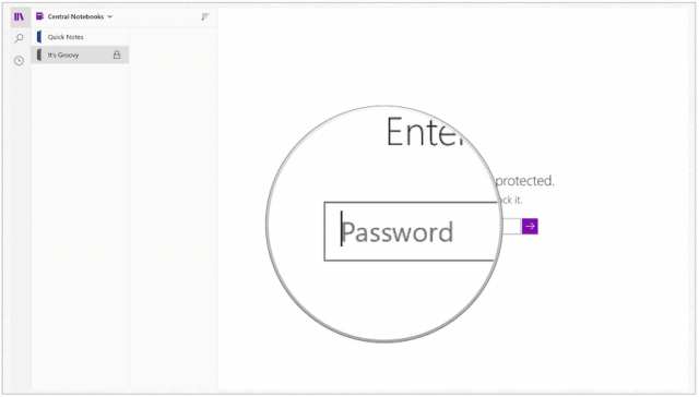 Microsoft OneNote 전자 필기장을 암호로 보호하고 암호화하는 방법