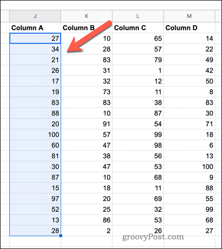 Cum se calculează mediile în Foi de calcul Google