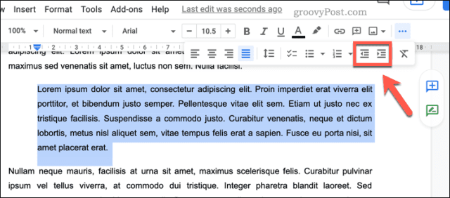 Come aggiungere una citazione di blocco in Google Docs