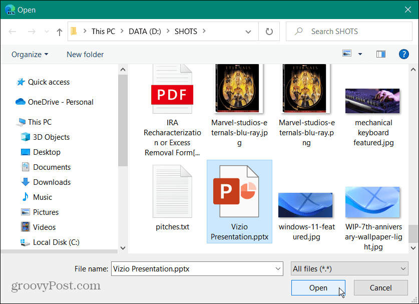 Como converter um PowerPoint para o Google Slides