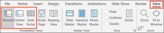 Cách sử dụng chuyển đổi trang trình bày trong Microsoft PowerPoint