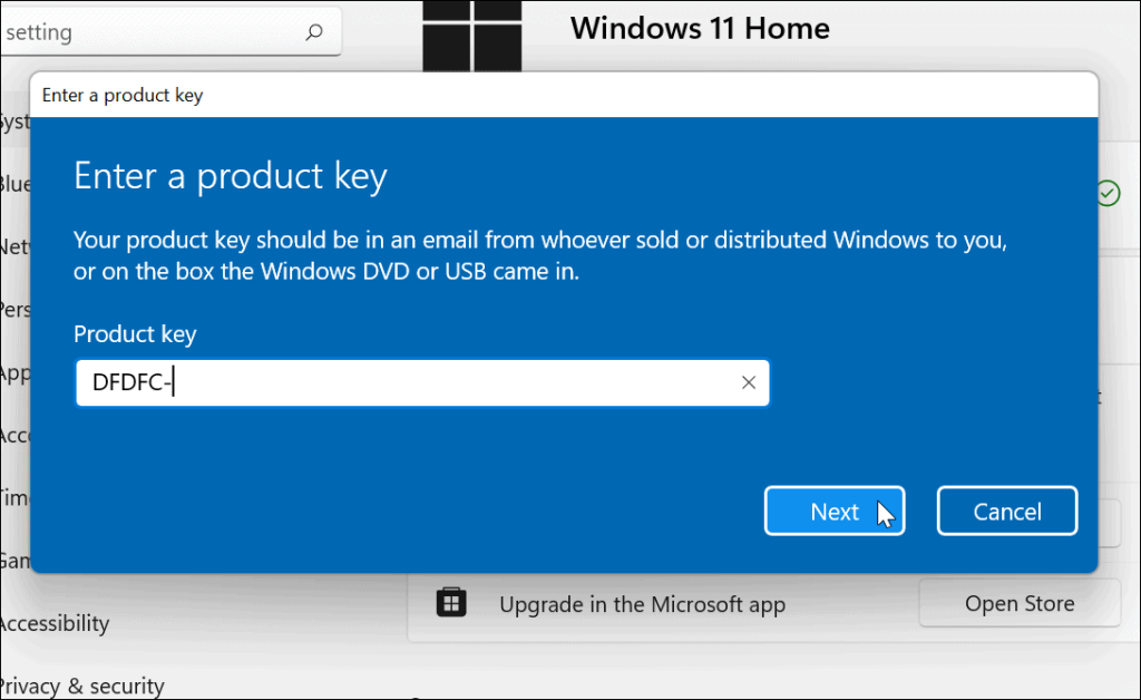 Windows 11 Home'dan Pro'ya Nasıl Yükseltilir