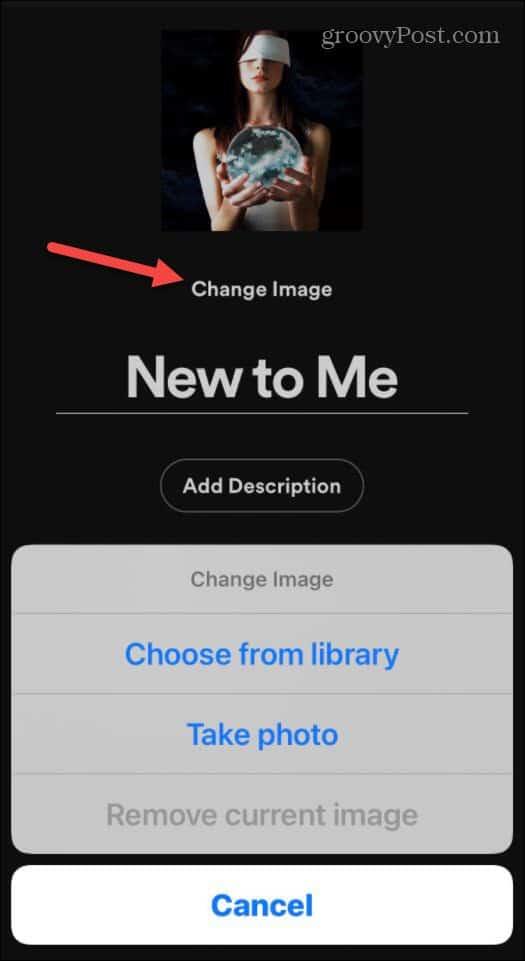كيفية تغيير صورة قائمة تشغيل Spotify