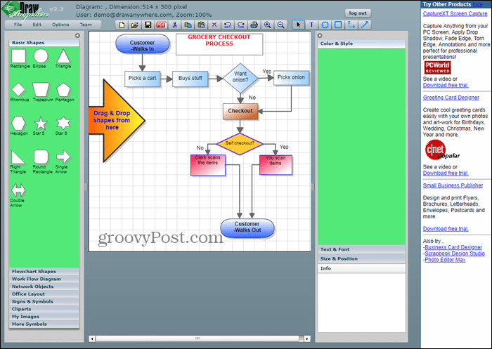 8 strumenti online per disegnare diagrammi e diagrammi di flusso