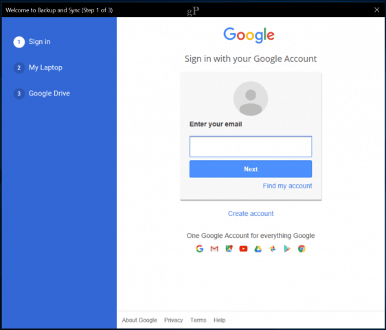 แอป Google Backup and Sync แทนที่รูปภาพและไดรฟ์