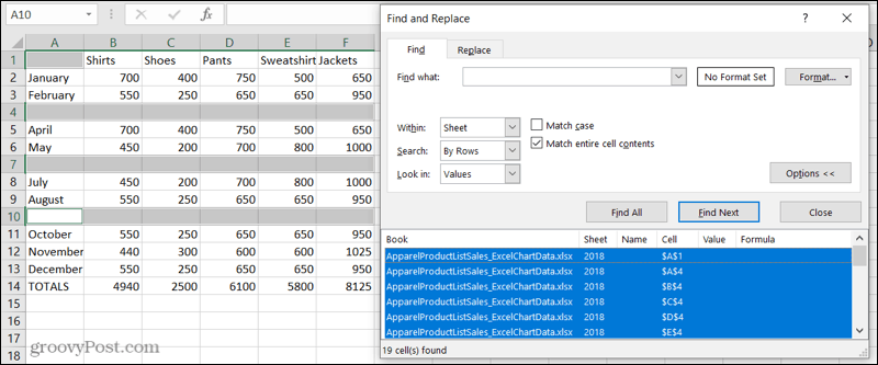 Cách tìm và xóa hàng trống trong Microsoft Excel