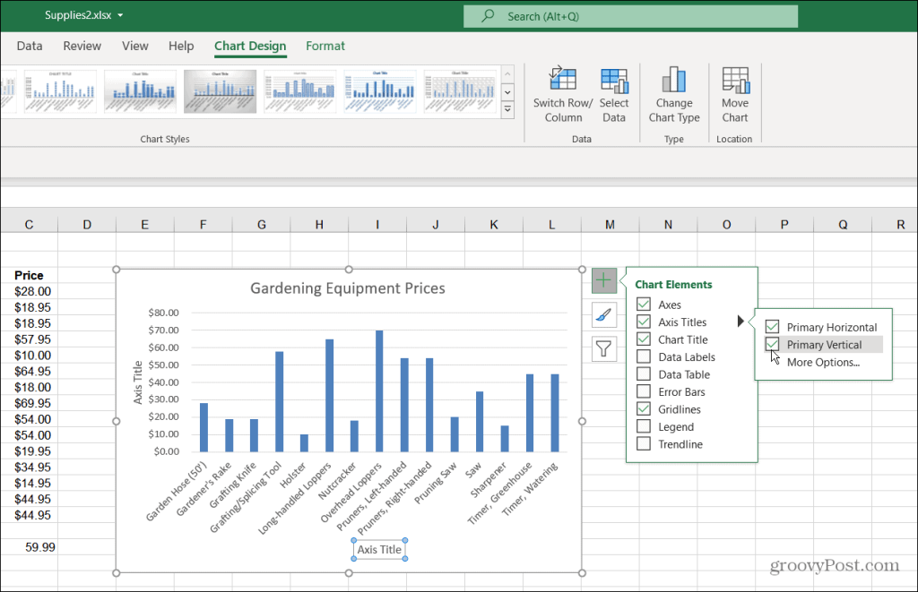 Cum se face un grafic cu bare în Excel