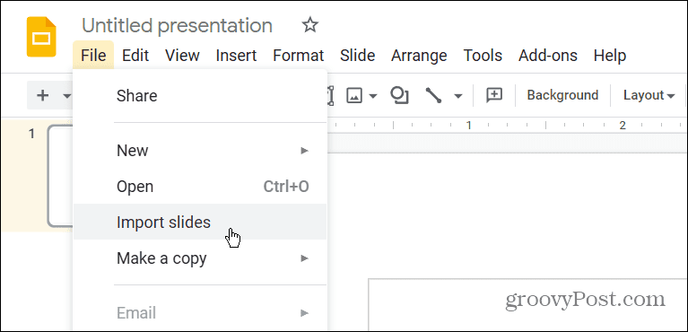 วิธีแปลง PowerPoint เป็น Google สไลด์