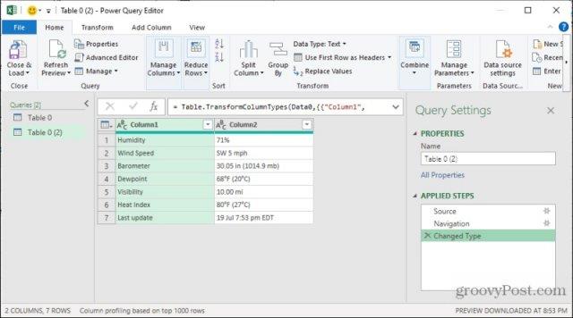 Excel での Web スクレイピングのしくみ: Web からデータをインポートする