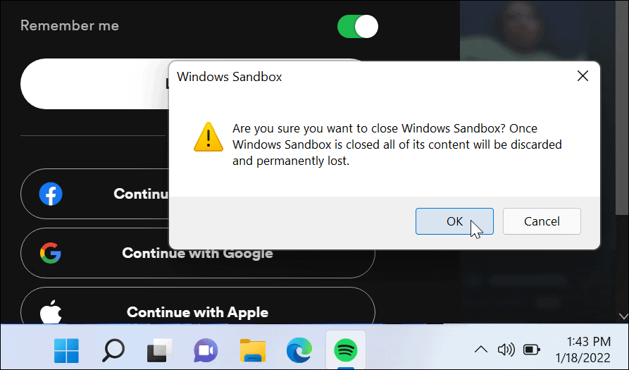 Cách thiết lập Windows Sandbox trên Windows 11