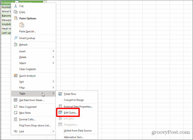 So funktioniert Web Scraping in Excel: Importieren Sie Daten aus dem Web