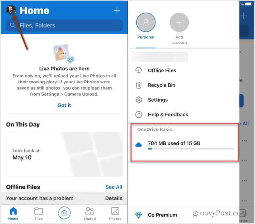 Come controllare la quantità di spazio di archiviazione disponibile su OneDrive