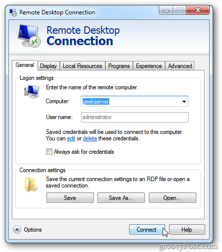Accelerați conexiunile la desktop la distanță pe Windows