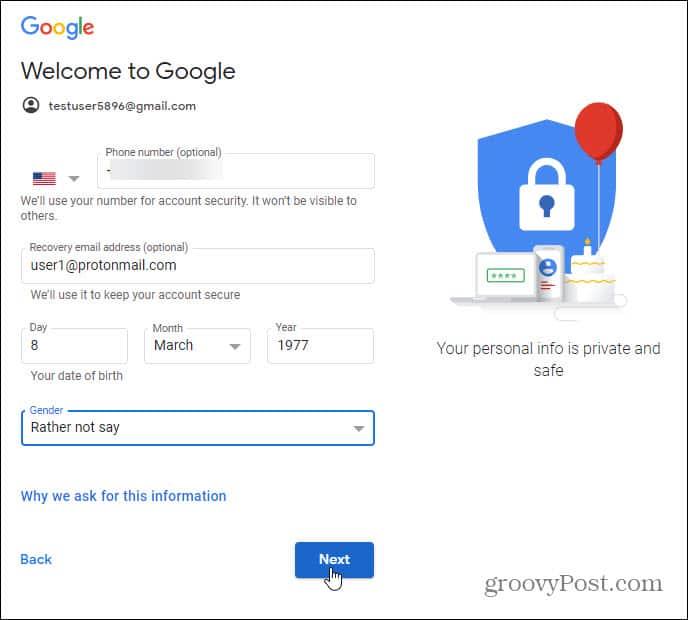 Gmail アカウントを取得するにはどうすればよいですか?