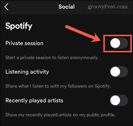 วิธีลบผู้ติดตามบน Spotify