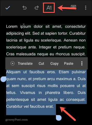 Cách thêm Trích dẫn khối trong Google Tài liệu