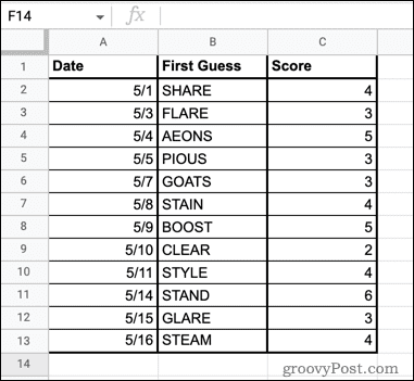 Как удалить пустые строки в Google Sheets