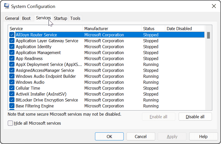 Cum să curățați pornirea Windows 11