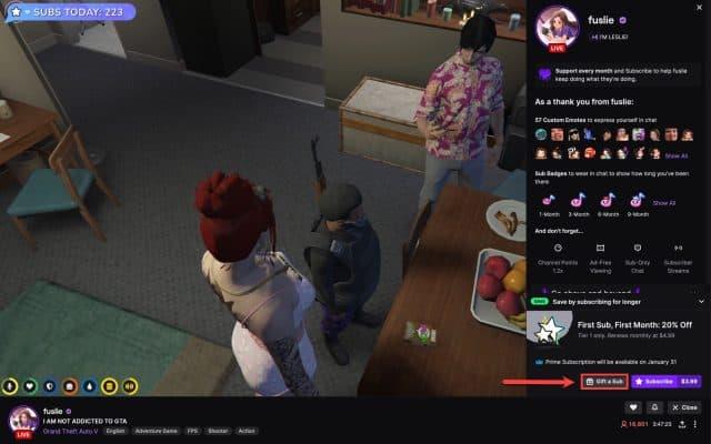 如何在 Twitch 上捐款