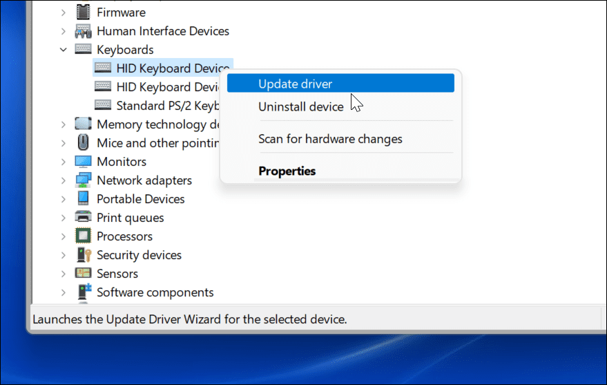 Windows 11에서 키보드가 작동하지 않습니까?  11가지 주요 수정 사항