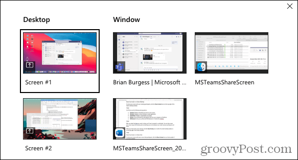 كيفية مشاركة شاشتك في Microsoft Teams