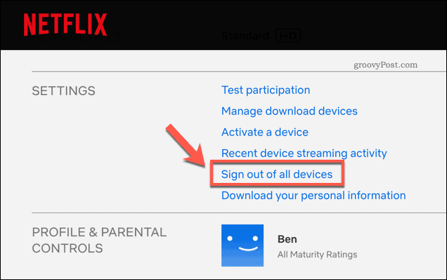 Cómo administrar dispositivos en Netflix