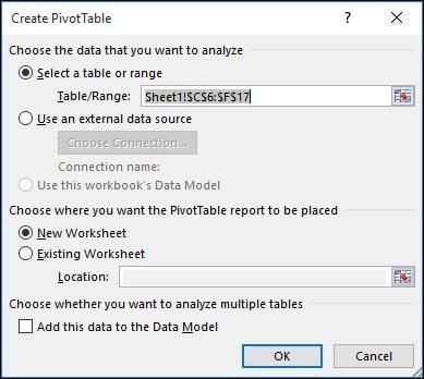 Een draaitabel maken in Microsft Excel