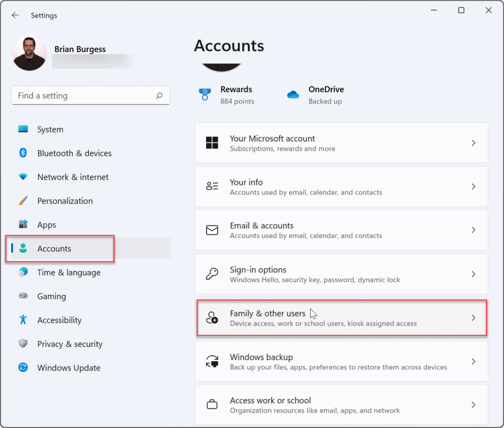 Come rimuovere un account Microsoft da Windows 11