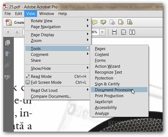 Adobe Acrobat Pro: PDF에서 이미지를 추출하는 방법