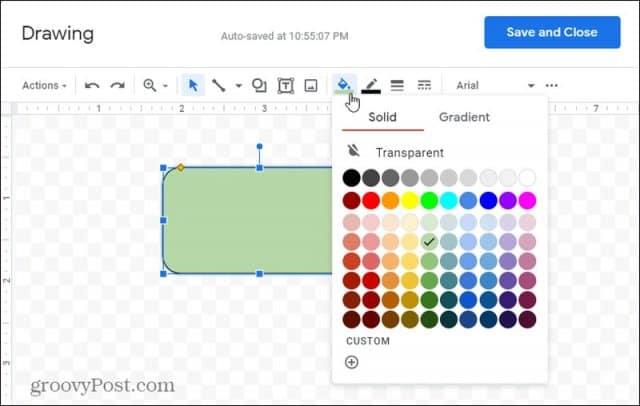 Come aggiungere e formattare una casella di testo in Google Docs