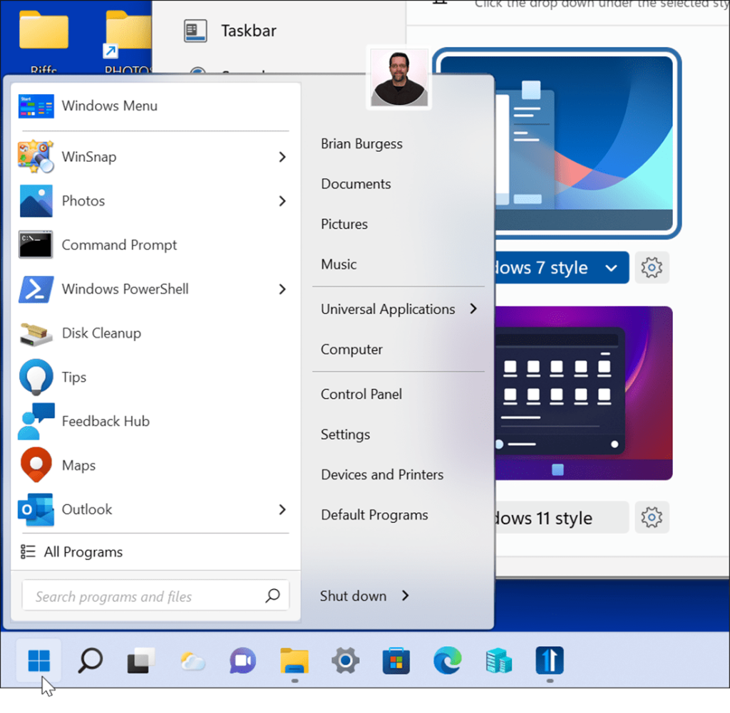 Cách sửa lỗi Start Menu và Taskbar của Windows 11 với Start11